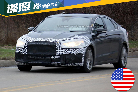 改款福特Fusion最新谍照 或2016年上市