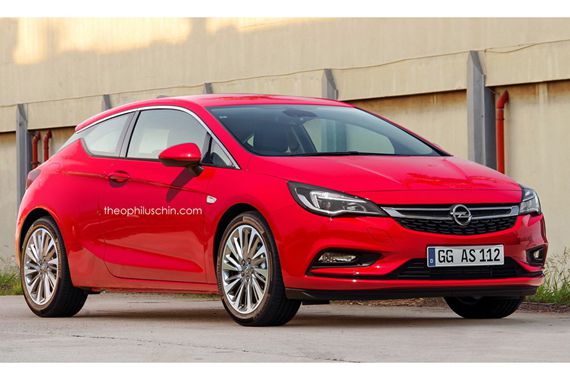 新一代欧宝雅特GTC假想图 外形更运动