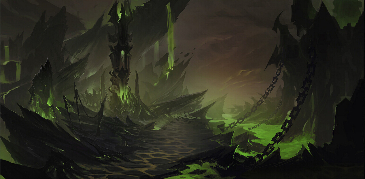 美不胜收!魔兽7.0军团再临原画设定与游戏截图