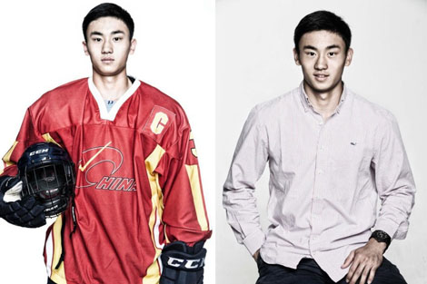 NHL中国第1人宋安东写真