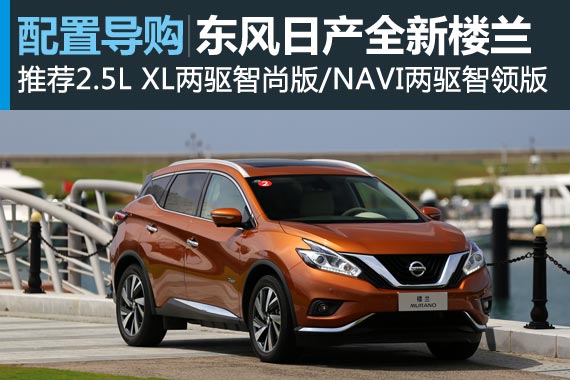 比老款便宜13万 全新楼兰买哪款最超值