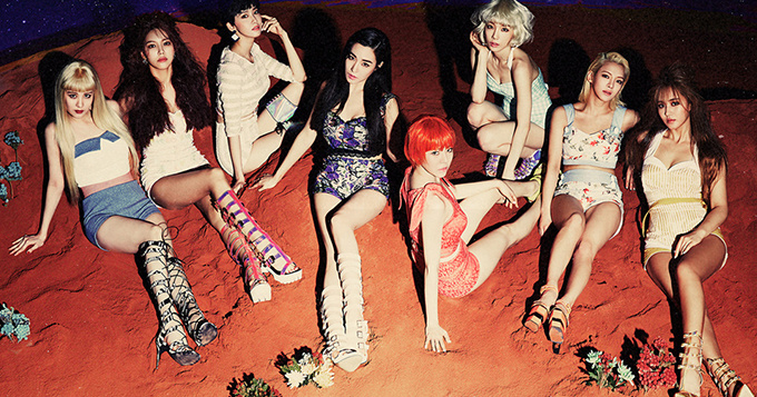 组图：少女时代五辑造型照 复古性感吸睛