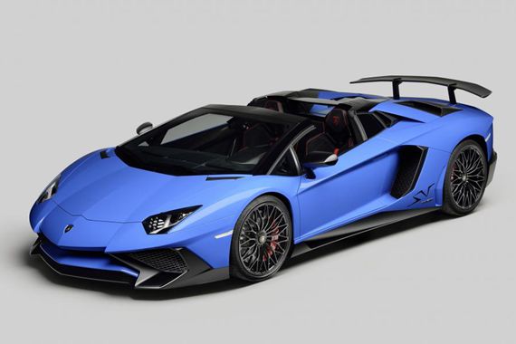 兰博基尼Aventador SV敞篷版发布亮相