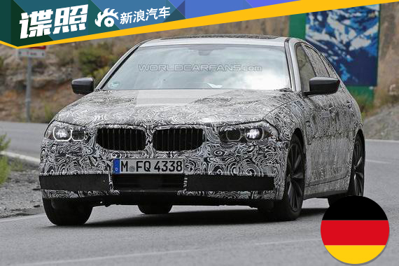 宝马5系插电混动版谍照曝光 2017年上市