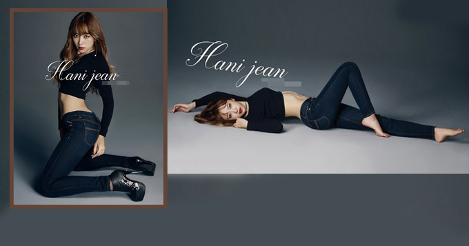 组图:韩星Hani写真翘臀诱惑 坐男星大腿又搭肩