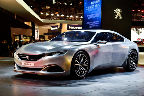 法兰克福车展标致揭开新款概念车神秘面纱