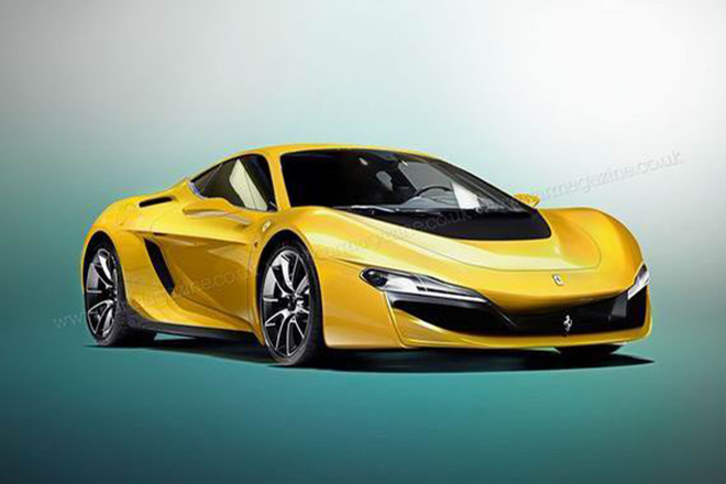 法拉利Dino假想图曝光 搭载涡轮增压V6