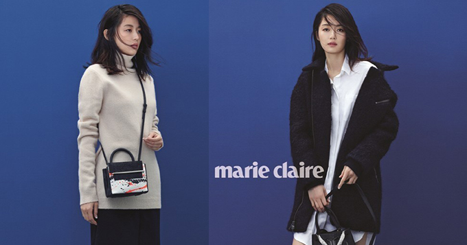 组图：全智贤拍写真大片 风吹秀发尽显灵动之美