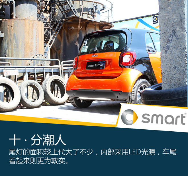 不潮不用花钱 试驾smart fortwo激情版