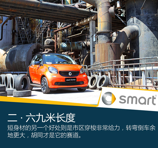 不潮不用花钱 试驾smart fortwo激情版