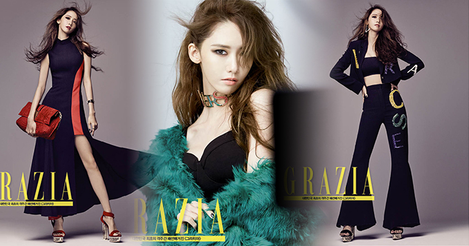 少女时代允儿霸气解放 浓妆乱发妖冶性感