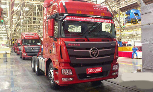 福田汽车“入列”阅兵阵容 保障设备运输