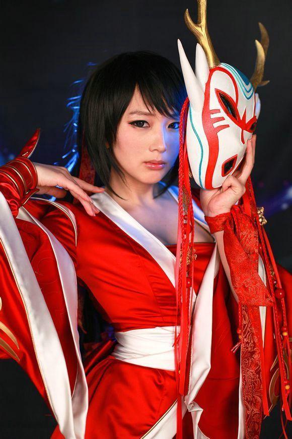 螺旋猫最新COS阿卡丽性感诱惑-英雄联盟专区