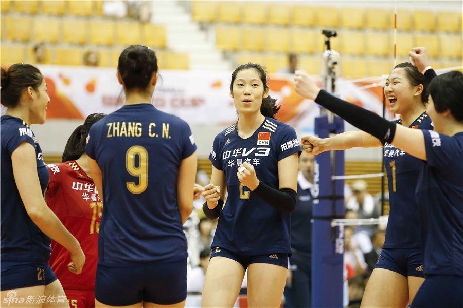 中国女排3-0阿根廷