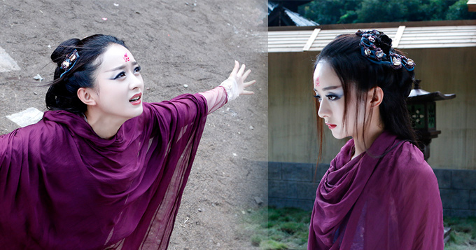 《花千骨》赵丽颖遭囚禁 虐变紫衣妖神