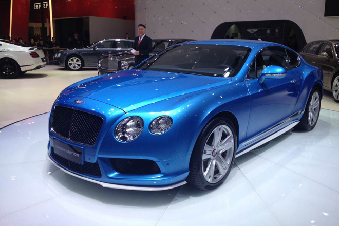 宾利正式发布欧陆GT V8伦敦限量版