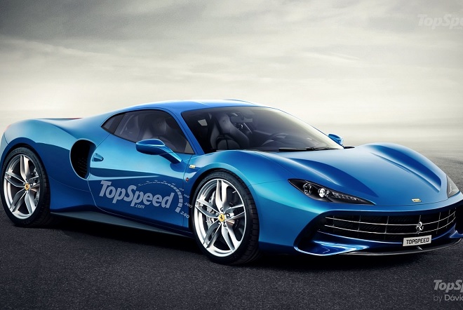 法拉利Dino假想图曝光 有望2017年亮相