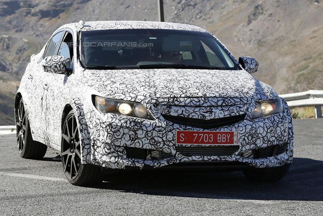 新一代本田思域Type R测试谍照曝光