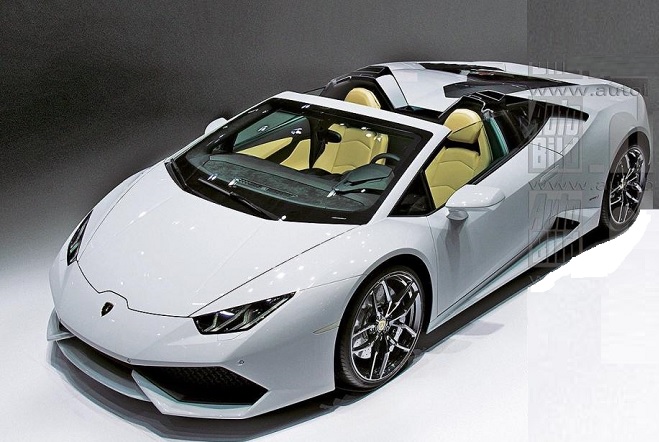 曝全新兰博基尼Huracan敞篷跑车疑似官图