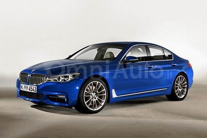 新一代宝马5系假想图曝光 2017年上市
