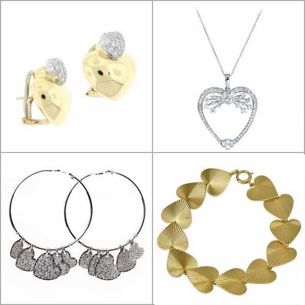 首饰偏爱甜蜜造型 心形珠宝妙趣多