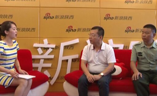 西安城市建設(shè)職業(yè)學(xué)院領(lǐng)導(dǎo)做客新浪陜西