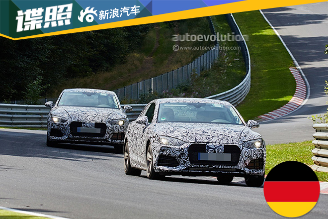 全新奥迪A5和S5双门轿跑车内饰谍照曝光