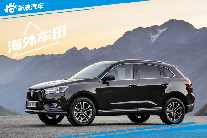 宝沃首作BX7车型官图放出 将在法兰发布