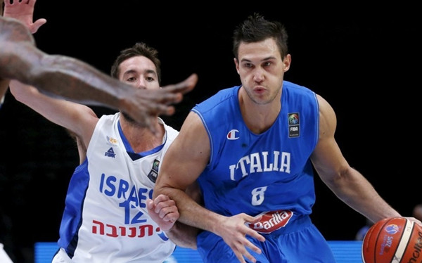 高清-欧锦赛意大利大胜以色列晋级八强