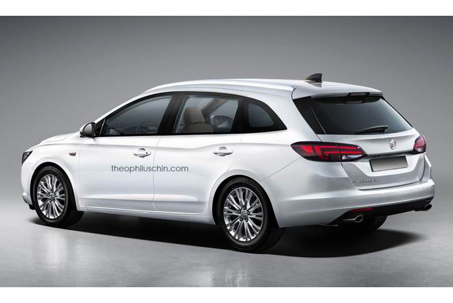 别克英朗旅行版假想图曝光