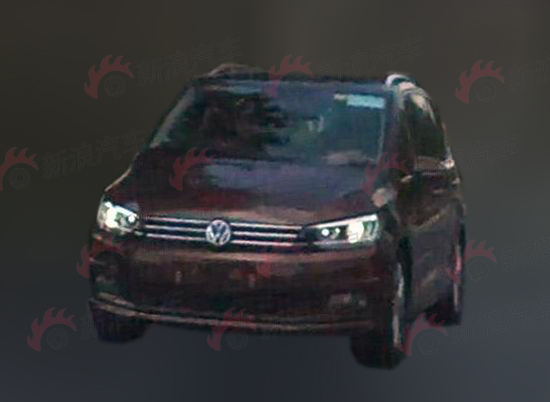 上海大众全新一代途安谍照曝光 明年上市