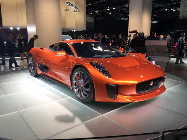 全新捷豹C-X75于法兰克福车展首次亮相