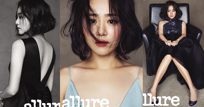 28岁韩星文瑾莹成熟蜕变 大秀锁骨美背