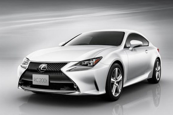 雷克萨斯发布RC 200t 马力245匹