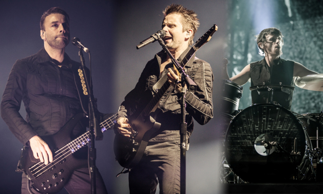 Muse乐队举行北京演唱会 演绎新老歌曲掀摇滚热浪