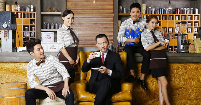 《好妻子》曝浓情咖啡海报 姚芊羽李威情定职场