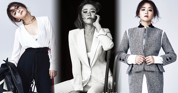 组图：文瑾莹低胸拍写真 告别童星变熟女