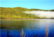 乌苏浪子湖的明媚秋光