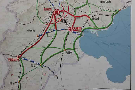 京津冀核心区 城市间形成1小时交通圈