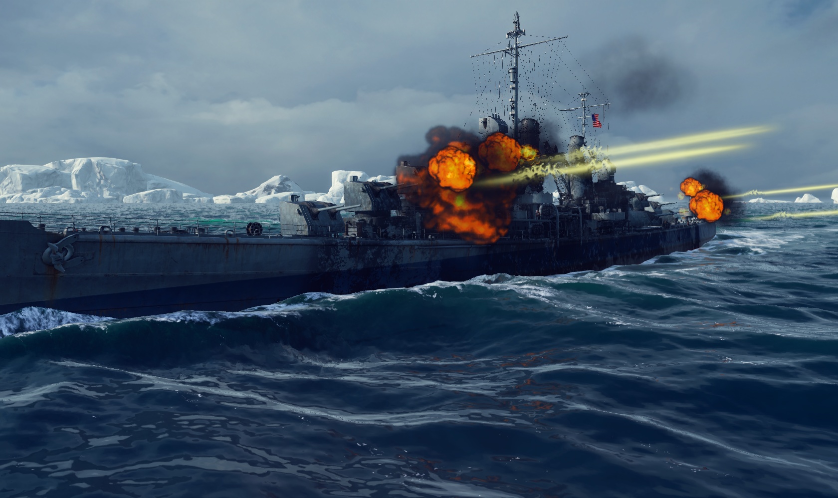 《战舰世界》亚特兰大截图 -手浪游戏专区