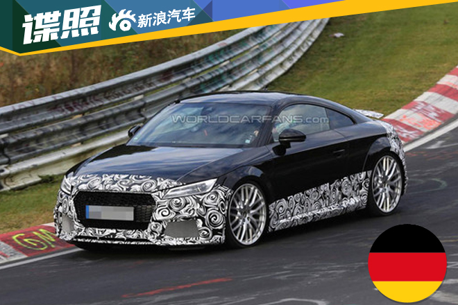 奥迪2016款TT RS路试 日内瓦车展亮相