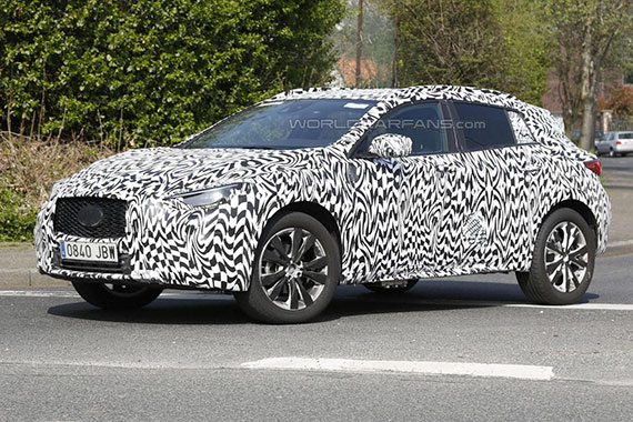 英菲尼迪QX30广州车展首发 有望搭载2.0T