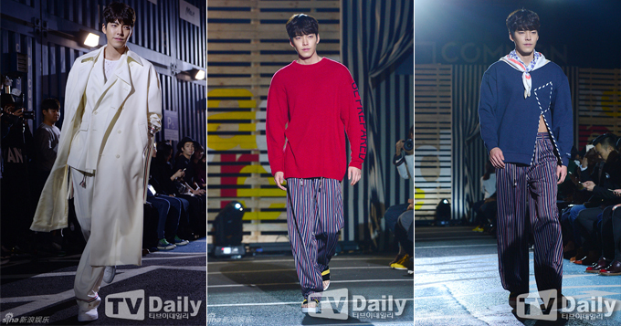 舔屏!金宇彬重返T台走秀 换多套衣服帅炸天