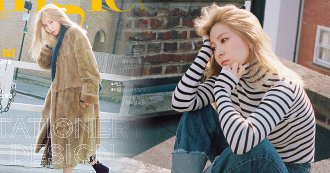 组图:韩歌手BOA伦敦街头写真 金发配皮草奢华