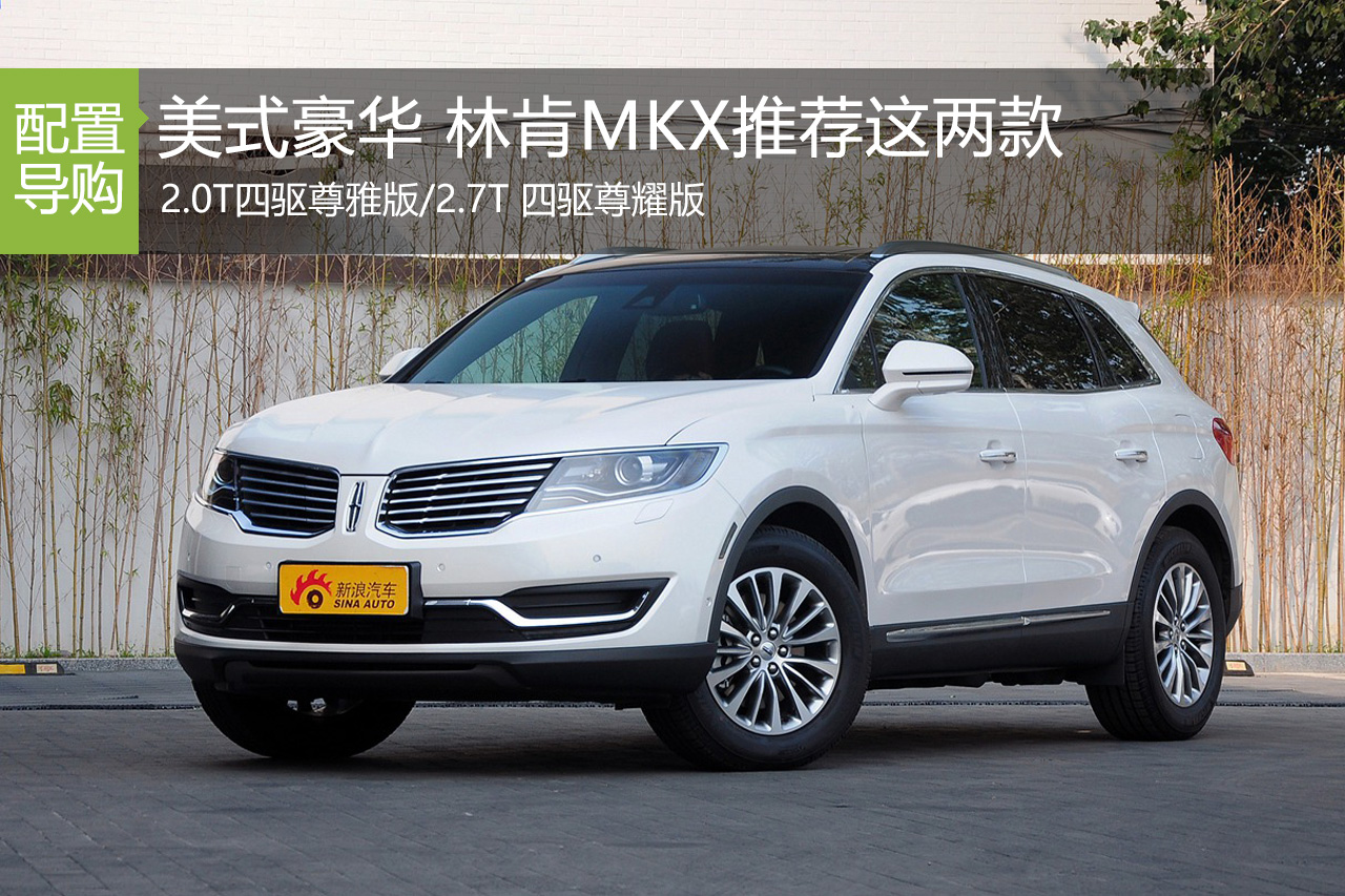 50万豪华SUV新宠 林肯MKX只推荐这两款