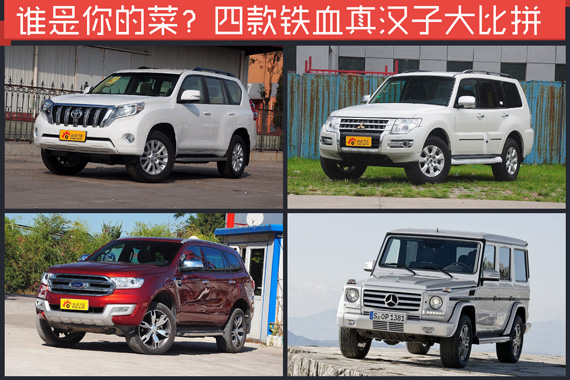 谁是你的菜？四款铁血真汉子硬实力大比拼