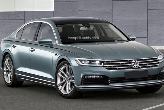 全新设计 第二代大众辉腾最新预赏图曝光