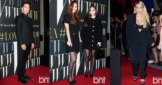 朴信惠Jessica等红毯斗艳 CL豪放秀胸光