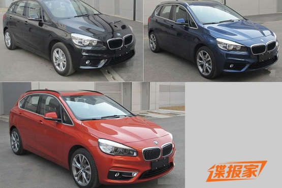 国产宝马2系运动旅行车曝光 新增216i