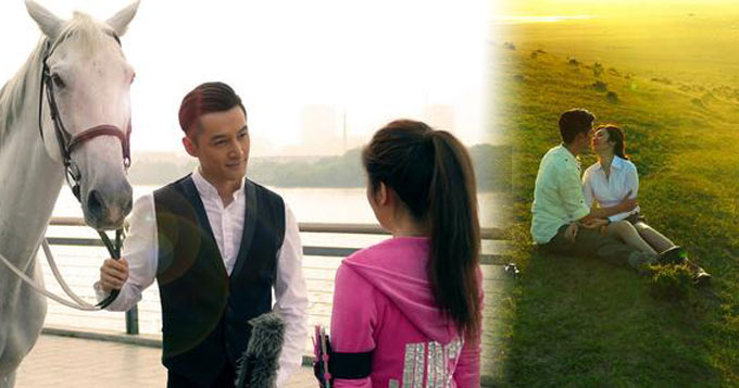 视频：《大好时光》曝花絮 胡歌王晓晨浪漫发糖